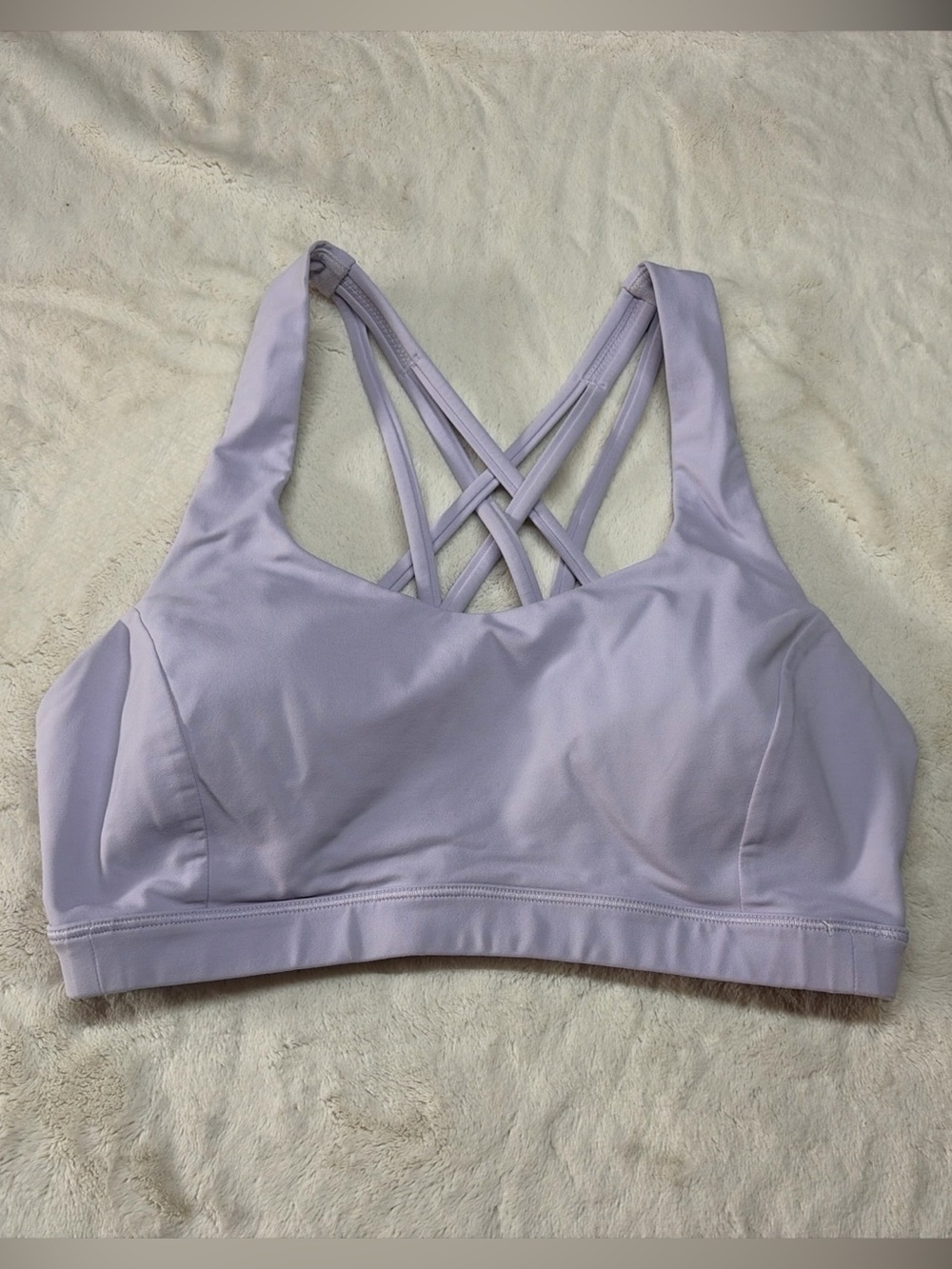 Lululemon Free To Be Elevated Bra Light Support Lavender Dew Women’s Size 6